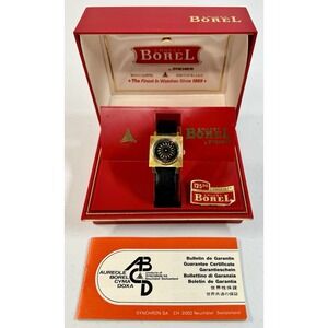 *MINT* Vintage 1960's Ernest Borel Ladies Cocktail Kaleidoscope Wrist Watch Box